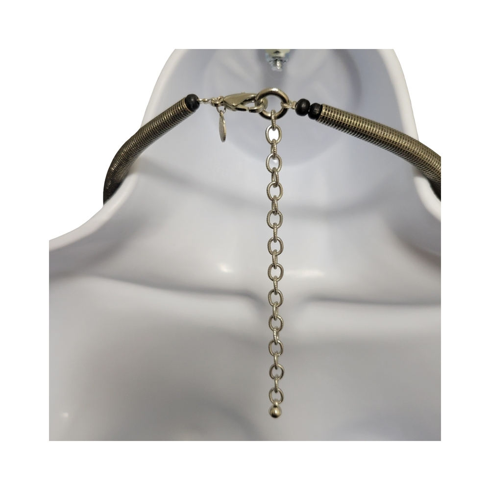 Chico's Black and Cream Multi-Strand Necklace - Picture 2 of 6